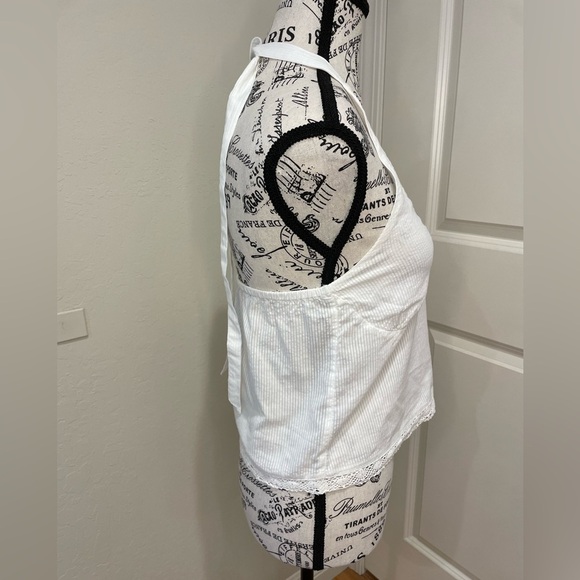 Cotton On Halter Top Size 4 White - Picture 3 of 9